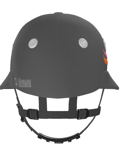 Casablanca Polo Helmet – Dark Grey Cloth