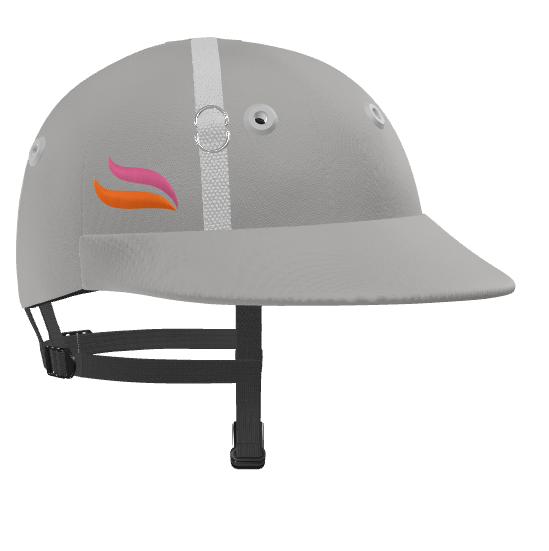 Casablanca Polo Helmet – Light Grey Cloth