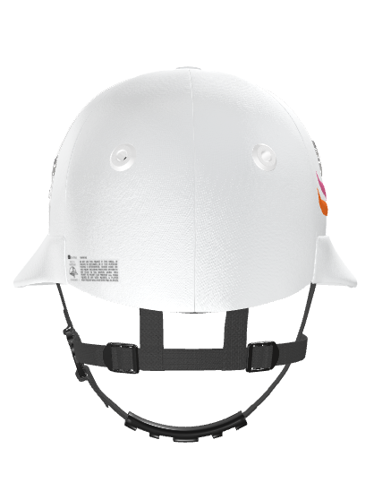 Casablanca Polo Helmet – White Cloth