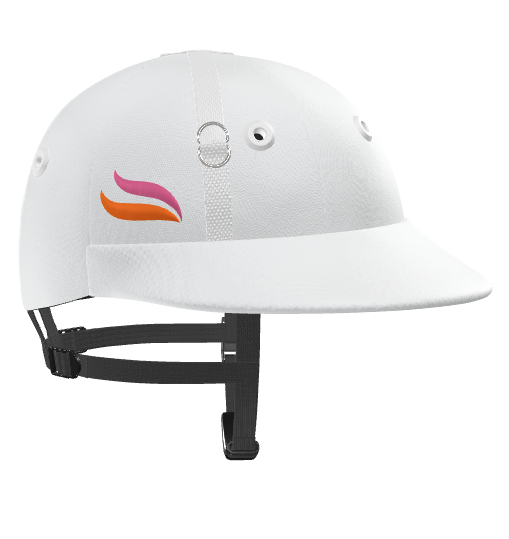 Casablanca Polo Helmet – White Cloth