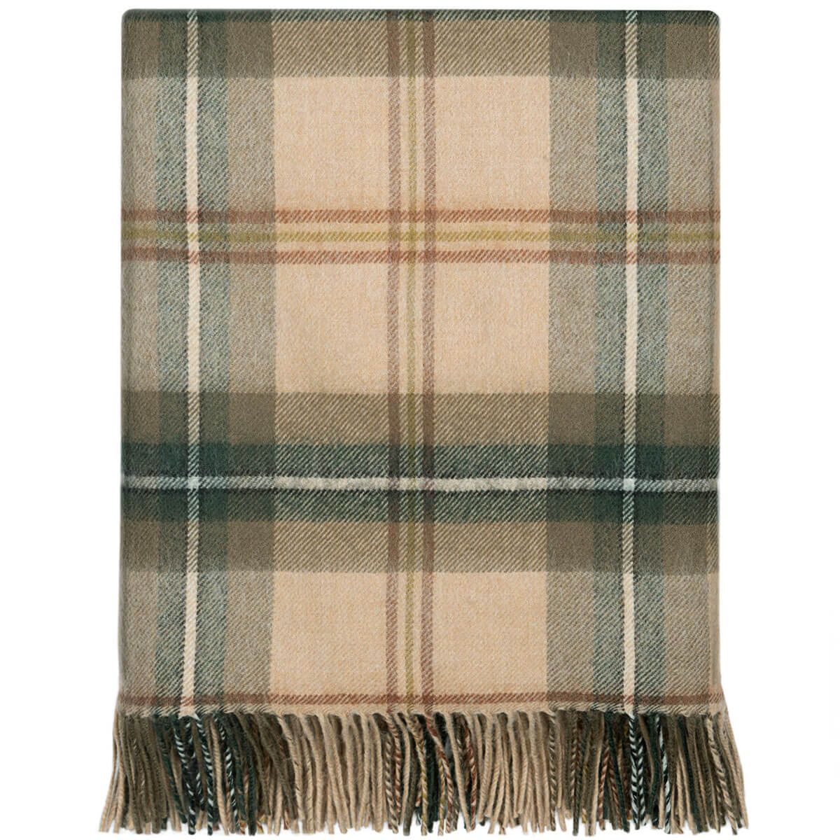 Lambswool Blanket # 2 - Saskatchewan Weathered Canadian Tartan