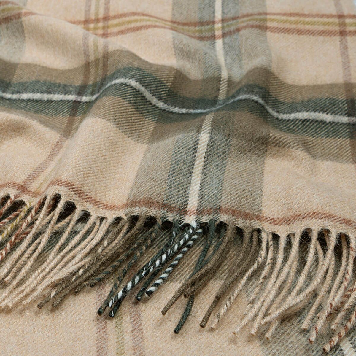 Lambswool Blanket # 2 - Saskatchewan Weathered Canadian Tartan