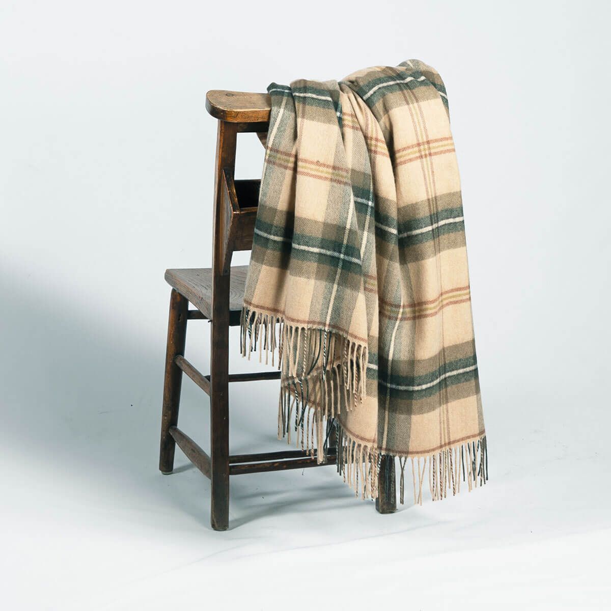 Lambswool Blanket # 2 - Saskatchewan Weathered Canadian Tartan