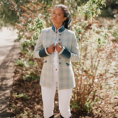 Knightsbridge Sky Blue Wool Jacket