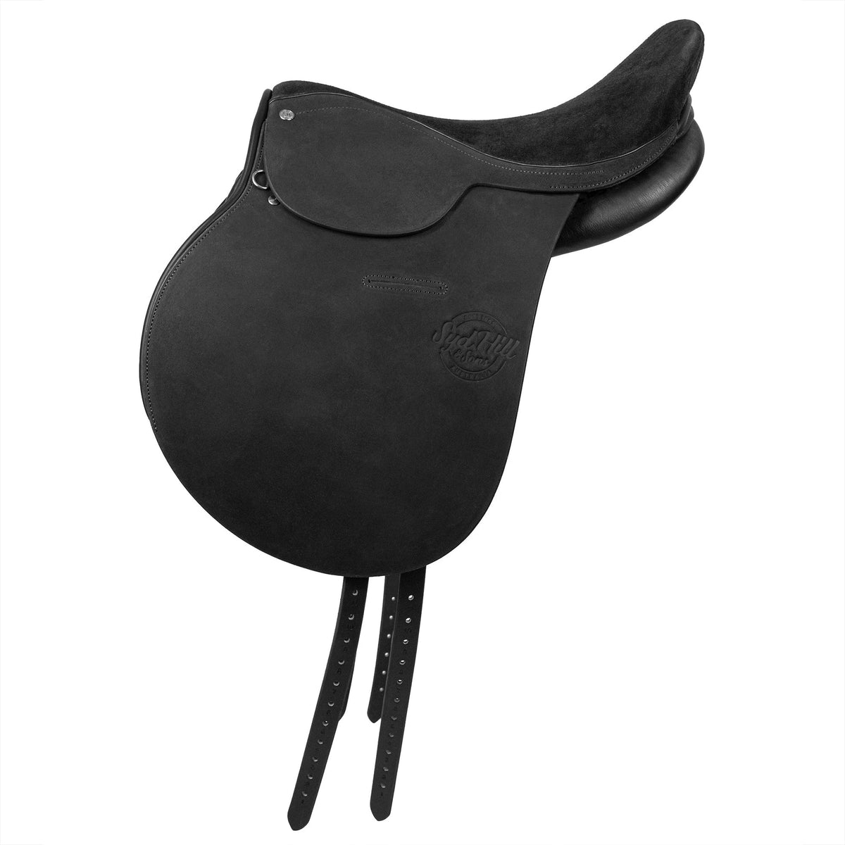 Syd Hill Polo Saddle black side view