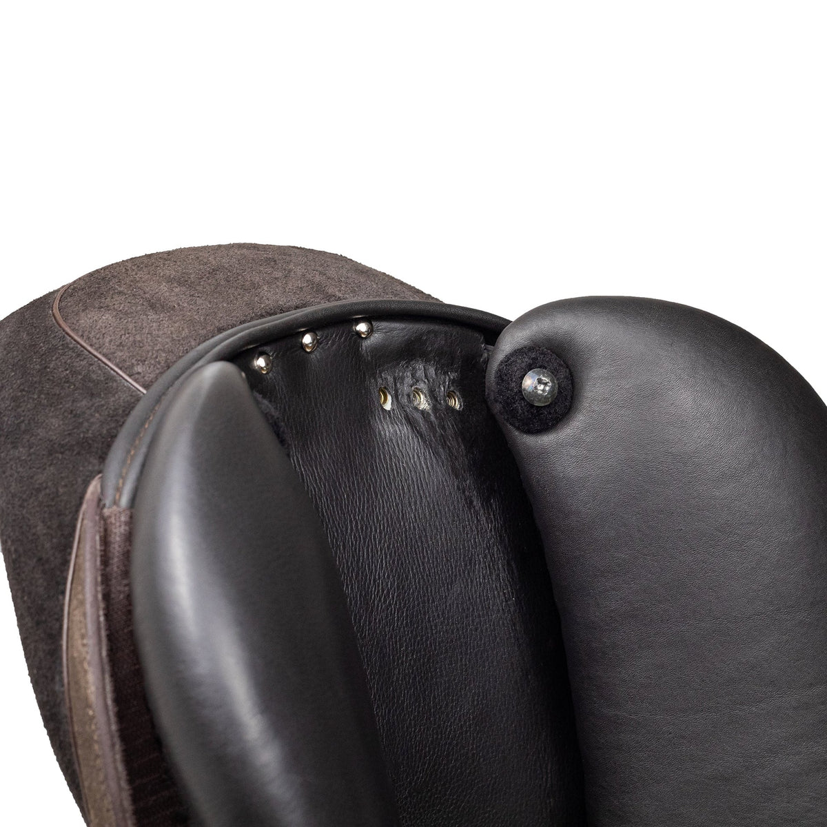 Syd Hill Polo Saddle rear panel and channel view