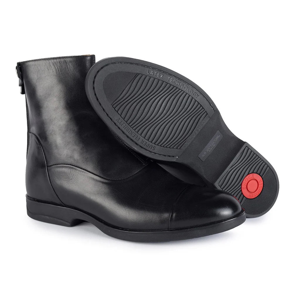 1003 Standard Riding Ankle Boots - Black