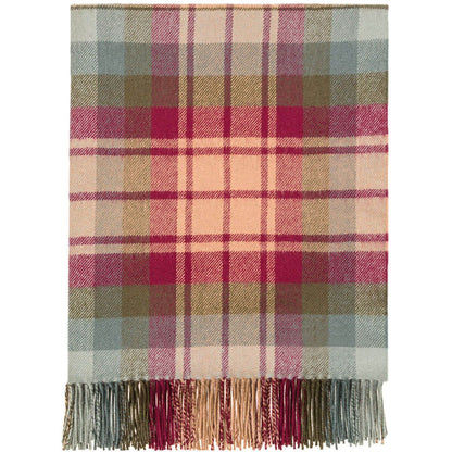 Barlow & Potts Polo Blanket - Auld Scotland Tartan Lambswool