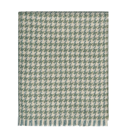 Barlow & Potts Polo Blanket - Bracken British Wool Corrie Moss Blanket