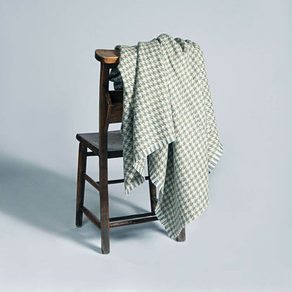 Barlow & Potts Polo Blanket - Bracken British Wool Corrie Moss Blanket