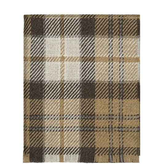 Barlow & Potts Polo Blanket - Bracken British Wool Lochaber Pearl