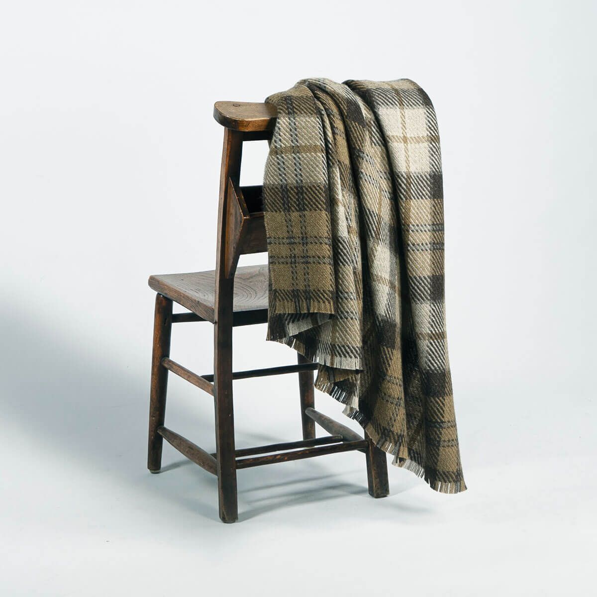 Barlow & Potts Polo Blanket - Bracken British Wool Lochaber Pearl