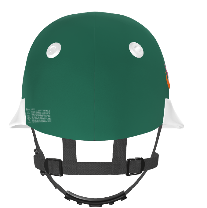 Casablanca Polo Helmet – Hunter Green and White Soft Shell
