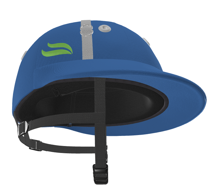 Casablanca Polo Helmet – Royal Blue (Cloth)