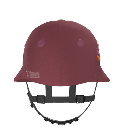 Casablanca Polo Helmet – Burgundy Cloth