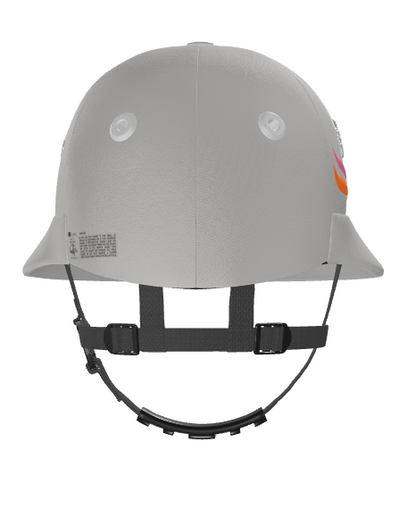Casablanca Polo Helmet – Light Grey Cloth