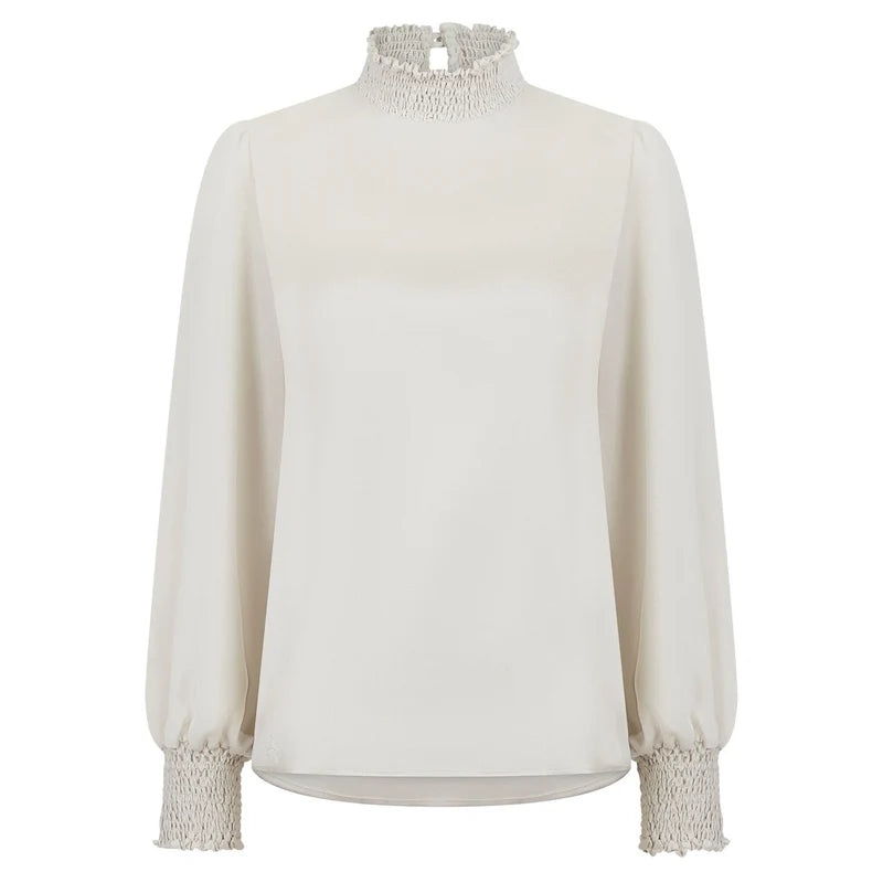 Diana Pale Gold Blouse