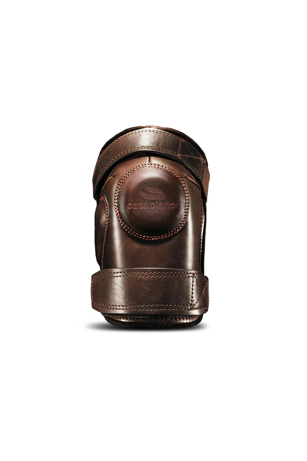 Velcro Kneeguards - Small - Double Strap (Brown)