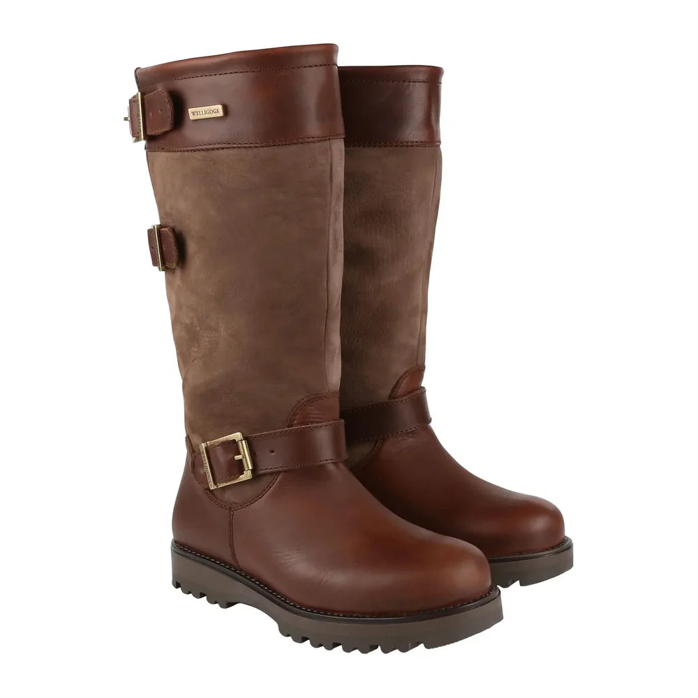 Ranger Brown Waterproof Boots by Welligogs
