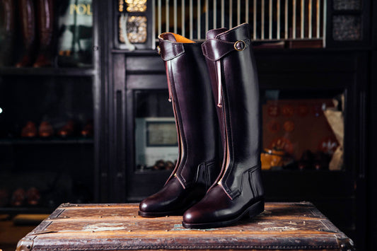 Casa Fagliano Ready to Wear Polo Boots (DARK BROWN)