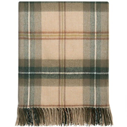 Lambswool Blanket # 2 - Saskatchewan Weathered Canadian Tartan