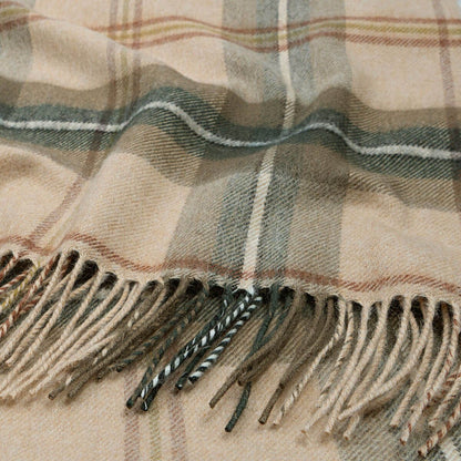 Lambswool Blanket # 2 - Saskatchewan Weathered Canadian Tartan