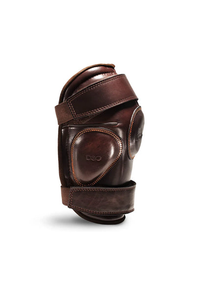 Velcro Kneeguards - Small - Double Strap (Brown)