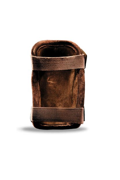 Velcro Kneeguards - Double Strap (Brown)