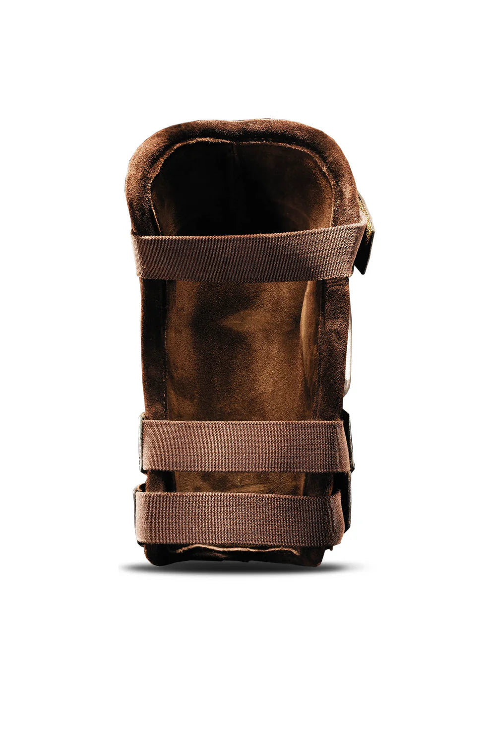 Velcro Kneeguards - Large - Triple Strap (Brown)