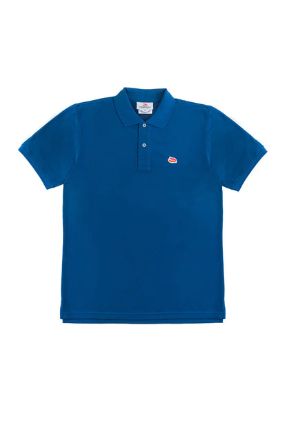 Casablanca Knitted Polo Shirt - Royal Blue