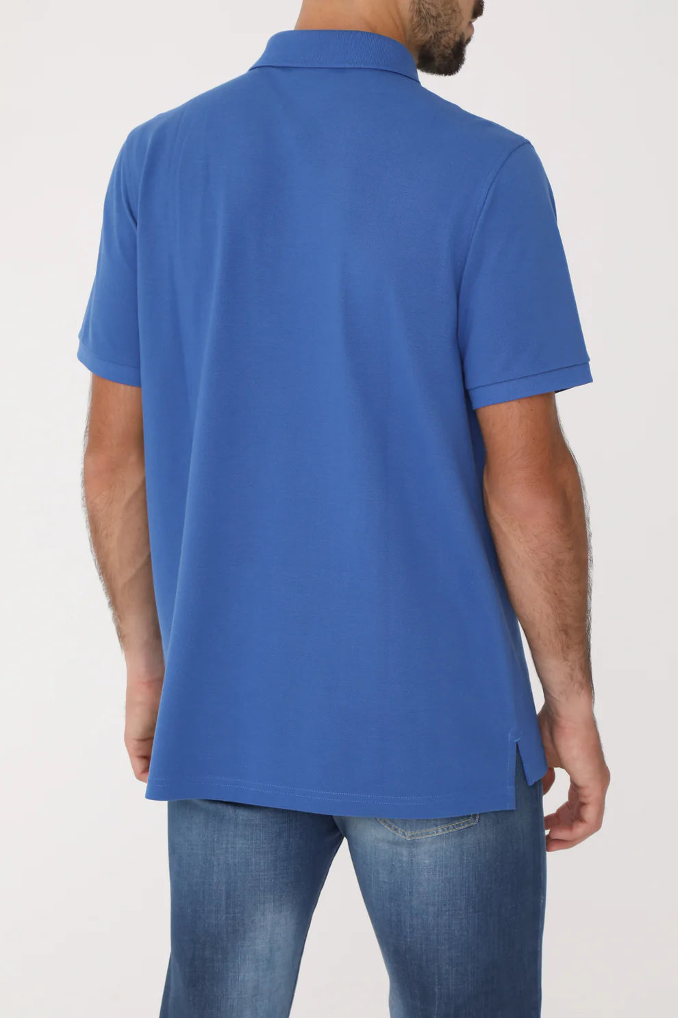 Casablanca Knitted Polo Shirt - Royal Blue